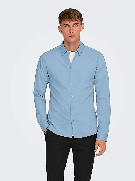 ONLY & SONS Langarmhemd ONSROBIN B/U günstig online kaufen