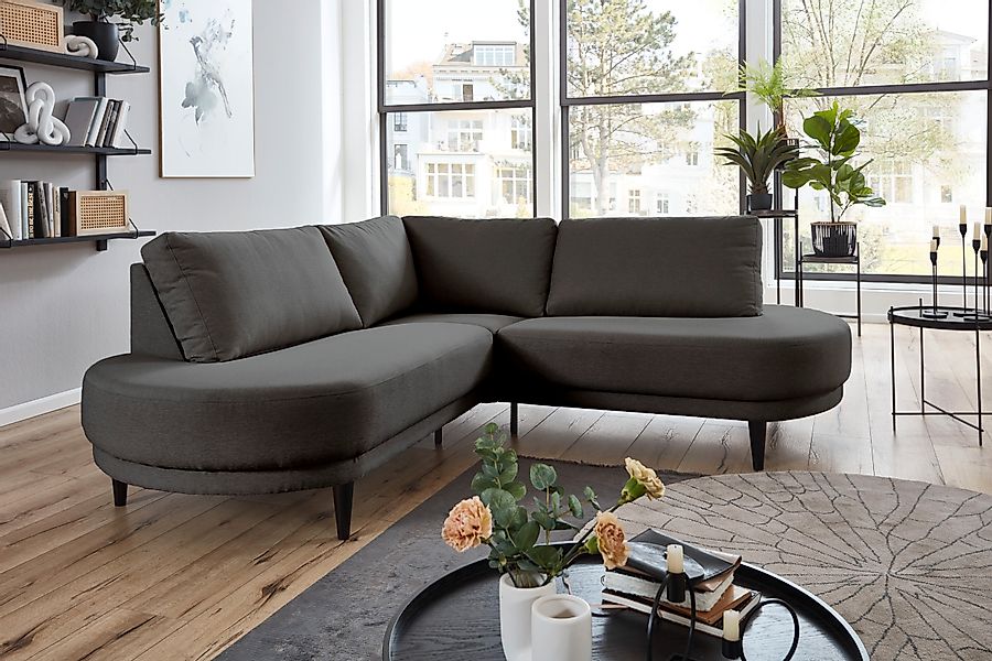 ATLANTIC home collection Ecksofa »Ronny L-Form« mit Wellenunterfederung, or günstig online kaufen