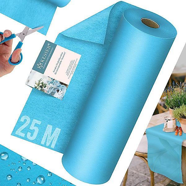 KESSER Tischläufer, Vlies Tischdekoration abwaschbar wetterfest günstig online kaufen