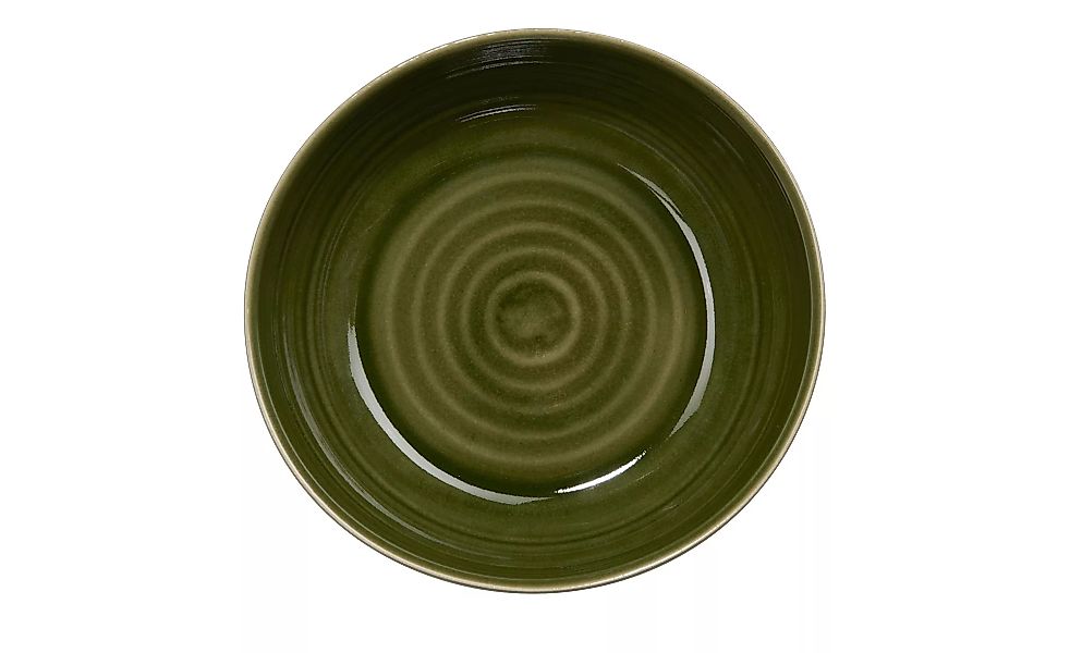 ASA SELECTION Schale  Poke Bowl ¦ grün ¦ Steinzeug ¦ Maße (cm): H: 7  Ø: 18 günstig online kaufen