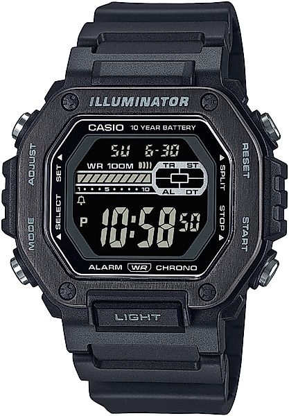 CASIO TIMELESS COLLECTION Chronograph MWD-110HB-1BVEF, Quarzuhr, günstig online kaufen