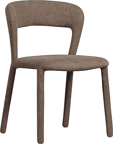 WOOOD Esszimmerstuhl »Noble«, (Set), 2 St., Strukturstoff, komplett mit Sto günstig online kaufen