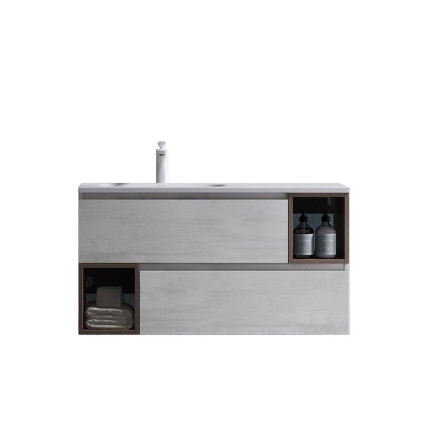 doporro Badmöbel-Set Design Waschplatz Gemini Badmöbel-Set günstig online kaufen