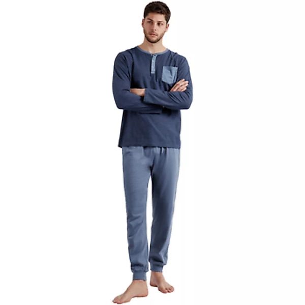 Admas  Pyjamas/ Nachthemden Pyjama Hausanzug Hose und Oberteil Azure A Anto günstig online kaufen