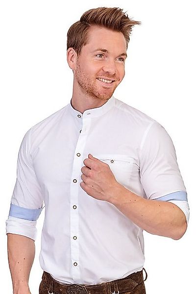Spieth & Wensky Trachtenhemd Trachtenhemd - PHILON - weiß/hellblau, weiß/ta günstig online kaufen