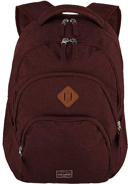 travelite Laptoprucksack BASICS Melange, Freizeitrucksack Arbeitsrucksack S günstig online kaufen