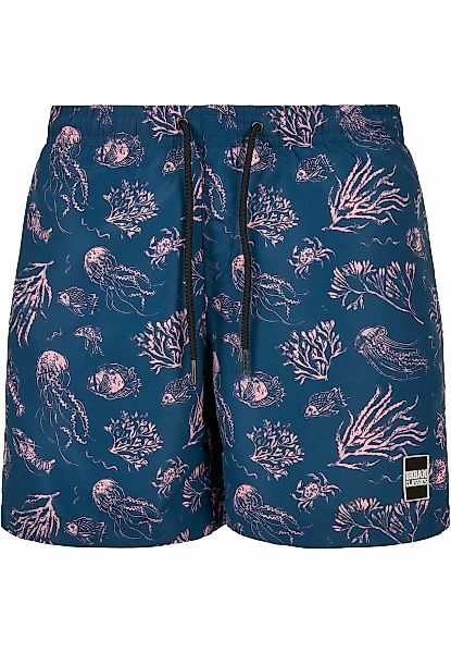 URBAN CLASSICS Badeshorts "Urban Classics Herren Pattern Swim Shorts" günstig online kaufen