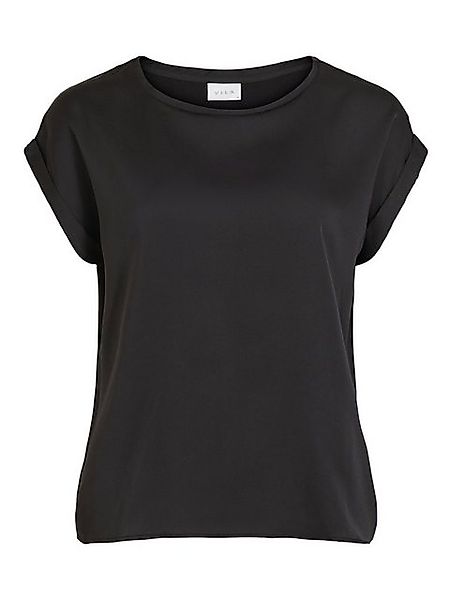 Vila T-Shirt VIELLETTE S/S SATIN TOP/SU - NOOS günstig online kaufen