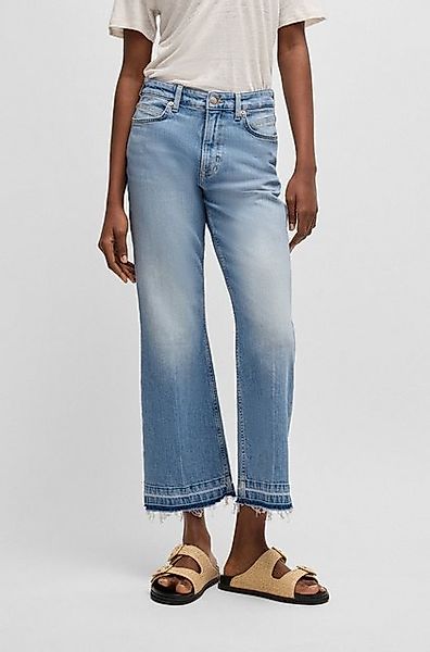 BOSS ORANGE Schlagjeans "Soft Kick Flare High Rise Premium Damenmode", (BOS günstig online kaufen