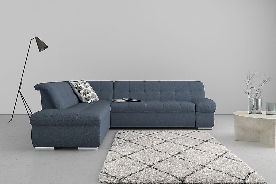 DOMO collection Ecksofa "Mona L-Form bequem und komfortabel, Breite 271cm, günstig online kaufen