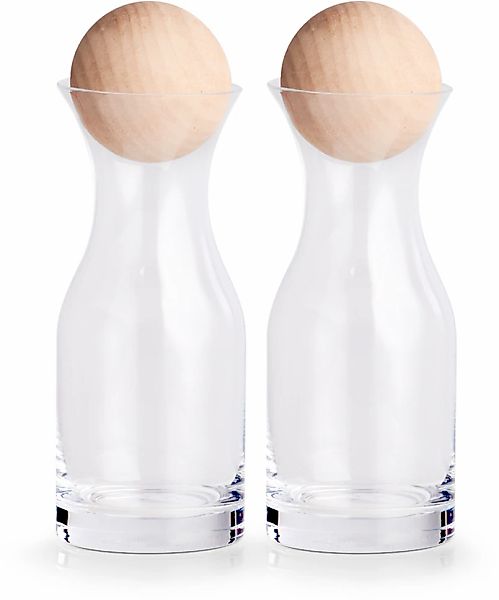 Zeller Present Karaffe Glas, Höhe 18,5 cm, Inhalt 250 ml günstig online kaufen
