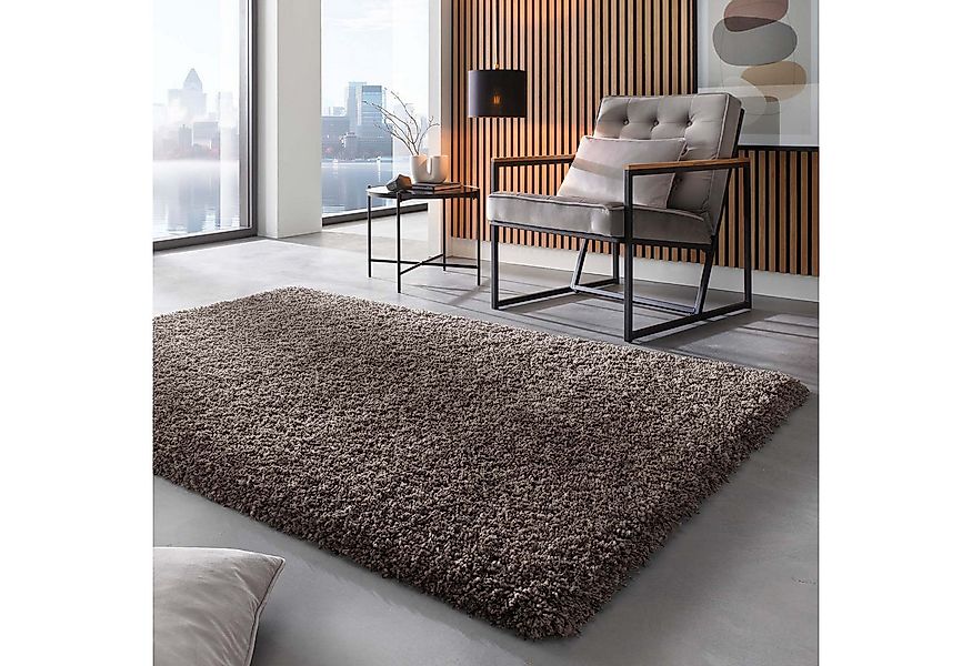 TaraCarpet Langflor-Teppich Ragolle Twilight, rechteckig, Höhe: 60 mm, Shag günstig online kaufen