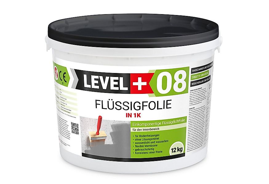 Level+ Dichtstoff Dichtset für Duschabdichtung Bad Dichtband Flüssigfolie 1 günstig online kaufen