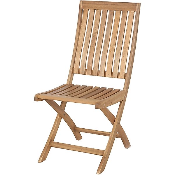 Siena Garden Klappsessel Paleros Natur 65 cm x 44,5 cm x 97 cm FSC® günstig online kaufen