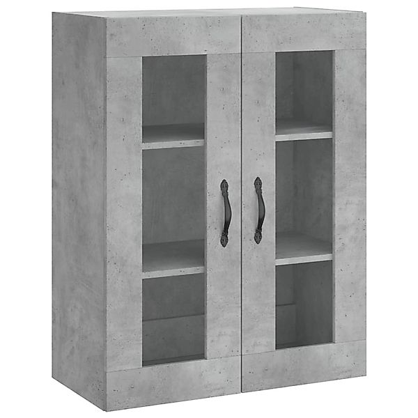 vidaXL Wandschrank Betongrau 69,5x34x90 cm Holzwerkstoff 834990 günstig online kaufen