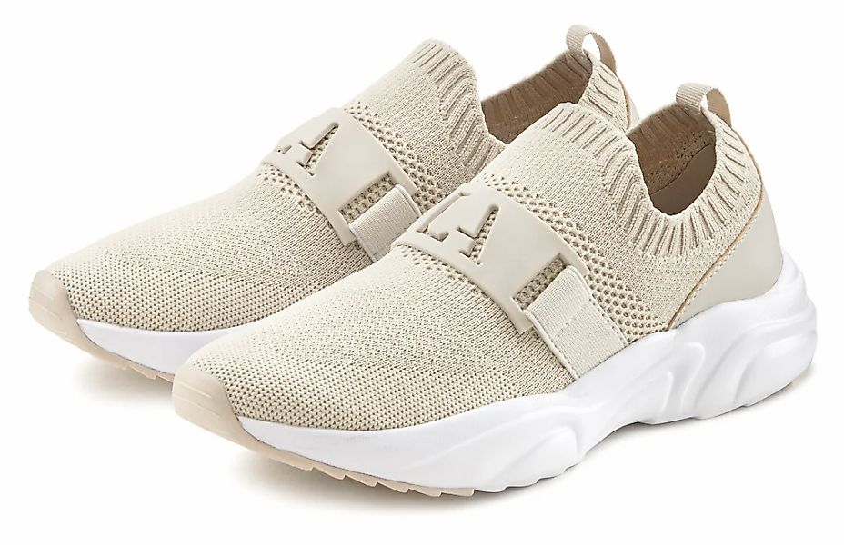 LASCANA ACTIVE Sneaker "Slip-On-Sneaker," Halbschuh, Freizeitschuh, Slipper günstig online kaufen