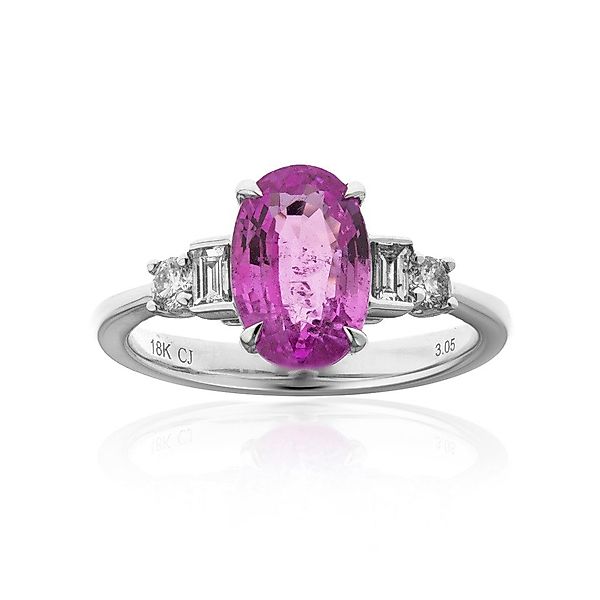Cavill Diamantring Madagaskar Rosa Saphir Weißgold günstig online kaufen