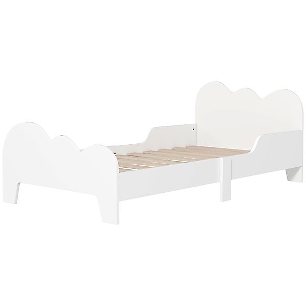 AIYAPLAY Kinderbett Bodenbett 70x140 cm mit Sicherheitsbarriere, Lattenrost günstig online kaufen