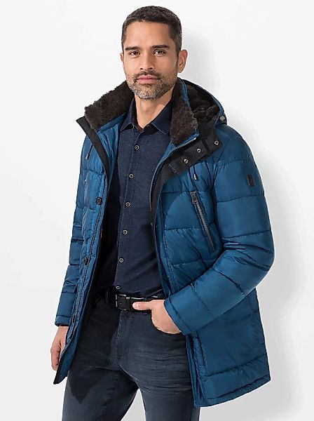 New Canadian Langjacke, mit Kapuze günstig online kaufen