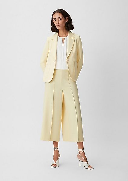 comma Culotte Hose Loose: Culotte aus Viskosemix günstig online kaufen