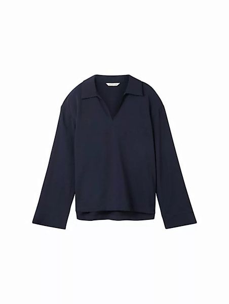 TOM TAILOR Blusenshirt solid blouse günstig online kaufen