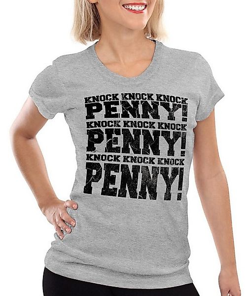 style3 T-Shirt Knock Penny big bang vintage knock Sheldon Comic college The günstig online kaufen
