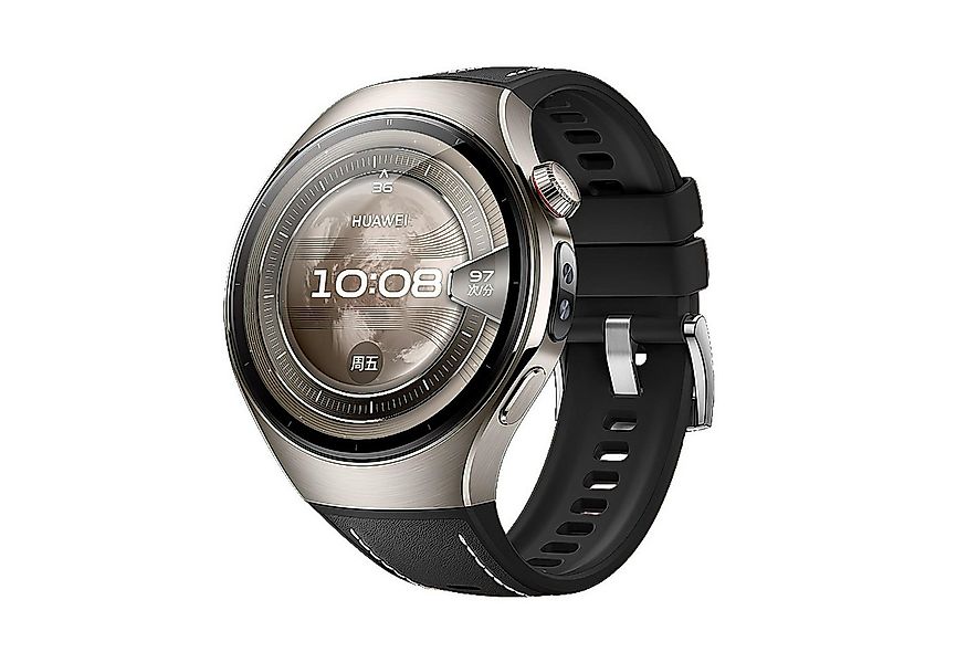 Wigento Smartwatch-Armband Für Huawei Watch 5 46mm Hochwertiges Leder Hybri günstig online kaufen