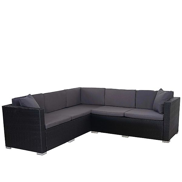 MCW Poly-Rattan-Ecksofa Albury Basic Lounge Sofa Gartensofa Gartenmöbel mit günstig online kaufen