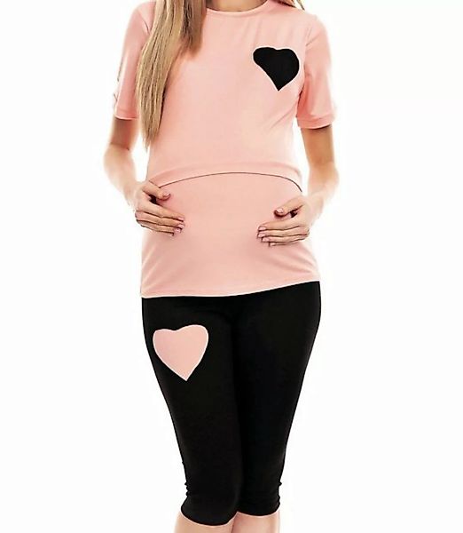 PeeKaBoo Umstandspyjama Schlafanzug Stillen Schwangerschaft Stillschlafanzu günstig online kaufen