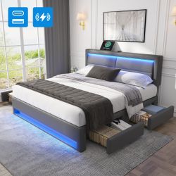 HAUSS SPOLE Polsterbett 160x200cm, mit USB-Anschluss, günstig online kaufen
