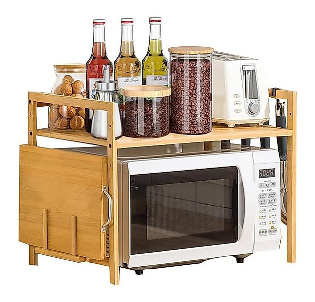NUODWELL Regalelement Mikrowellen Regal, Microwave Stand mit Schneidebretts günstig online kaufen