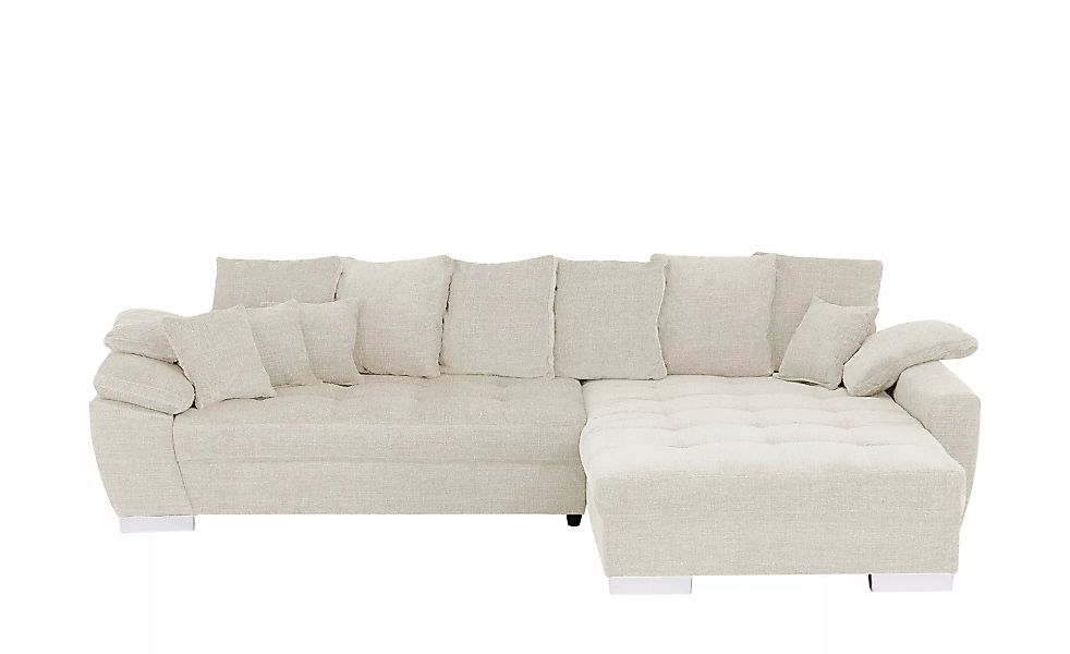Ecksofa - beige - 92 cm - Polstermöbel > Sofas > Ecksofas - Möbel Kraft günstig online kaufen