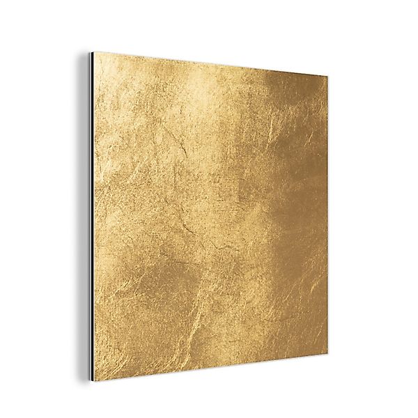 MuchoWow Metallbild Licht fällt auf eine günstig online kaufen