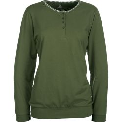 Erwin Müller Pyjama Damen-Schlafanzug Single-Jersey Streifen: günstig online kaufen