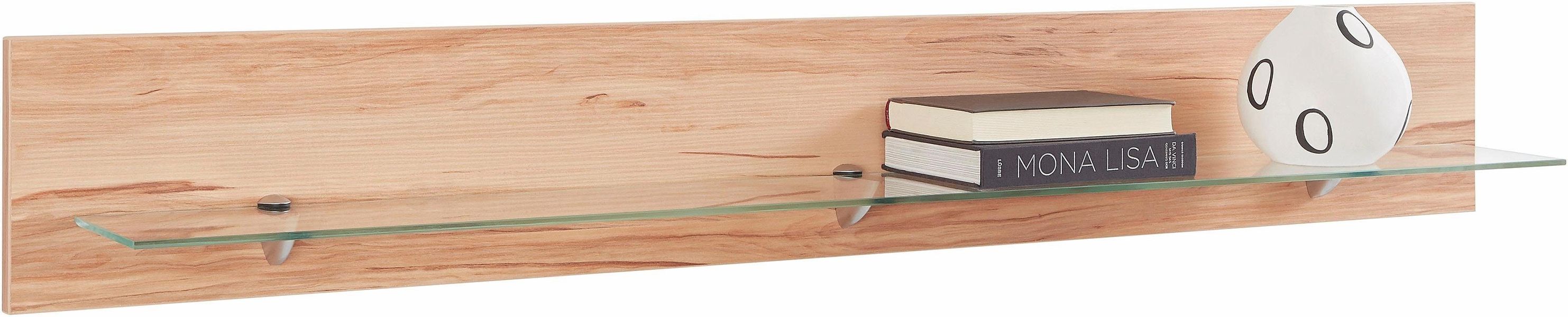 Home affaire Wandboard "Denis" mit Glasboden günstig online kaufen