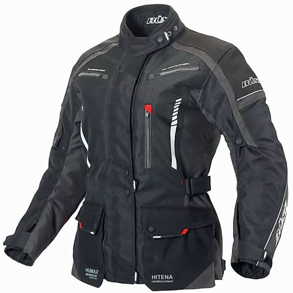 Büse Motorradjacke Büse Torino II Textiljacke schwarz / anthrazit Damen 42 günstig online kaufen