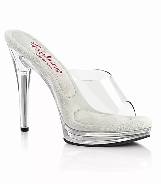 GLORY-501 High Heels Sandalette - Klar/Klar | Fabulicious  (Schuhgröße: EUR günstig online kaufen