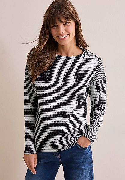 Cecil Print-Shirt, aus softem Materialmix günstig online kaufen