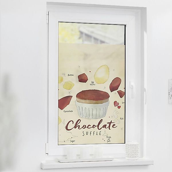 LICHTBLICK Fensterfolie Chocolate  Chocolate beige braun B/L: ca. 100x180 c günstig online kaufen