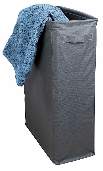 WENKO Wäschetasche "Slim" Wäschesammler für schmale Nischen, 46 l günstig online kaufen
