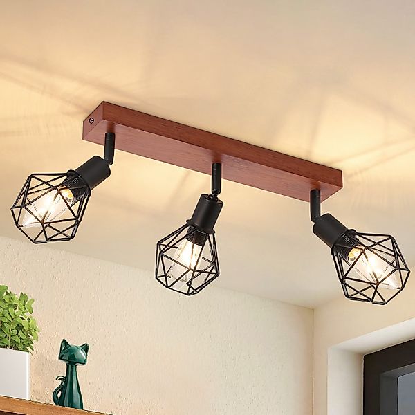 Nettlife Deckenstrahler Deckenstrahler 3 Flammig Rund günstig online kaufen