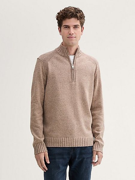 TOM TAILOR Strickpullover Pullover & Strickjacken Cosy Troyer Strickpullove günstig online kaufen
