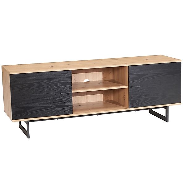 FINEBUY Lowboard FB56085 (zwei Türen, 150x55x40 günstig online kaufen
