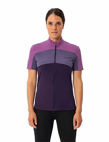 VAUDE Radtrikot "WOMENS MATERA FZ TRICOT", 1 Stk. Fahrradshirt Colorblockin günstig online kaufen