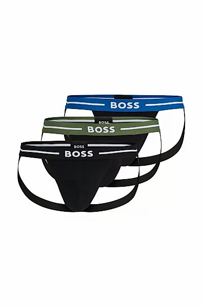 BOSS Slip "Jockstrap 3P Bold", (Packung, 3er), mit elastischem Bund günstig online kaufen