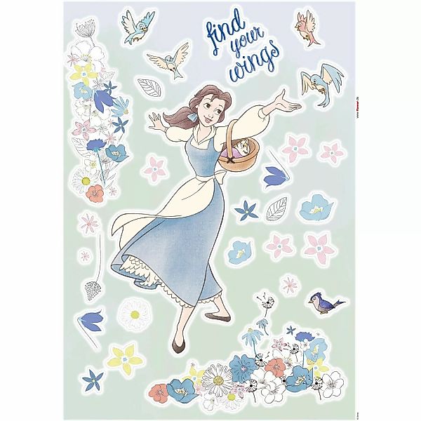 Komar Deko-Sticker Belle find Wings 50 x 70 cm günstig online kaufen