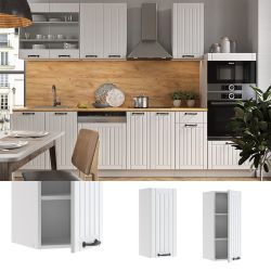 Vicco Hängeschrank Fame-Line, Weiß Landhaus/Weiß, 30 günstig online kaufen