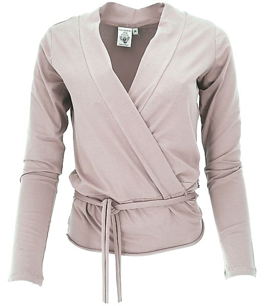Guru-Shop Longsleeve Wickelshirt, Yogashirt, Langarmshirt in.. günstig online kaufen