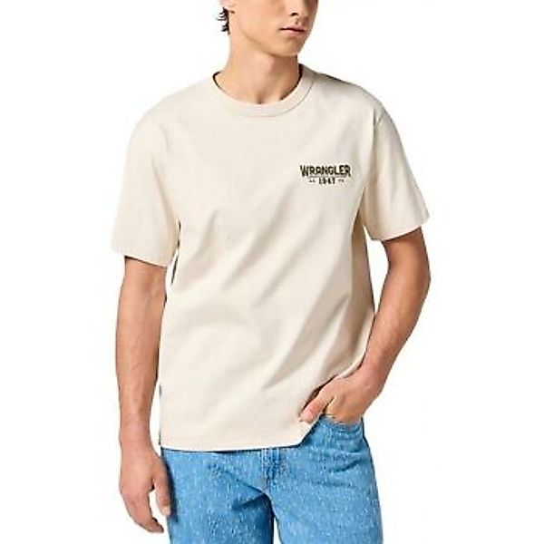 Wrangler  T-Shirts & Poloshirts 112357360-WHITE günstig online kaufen