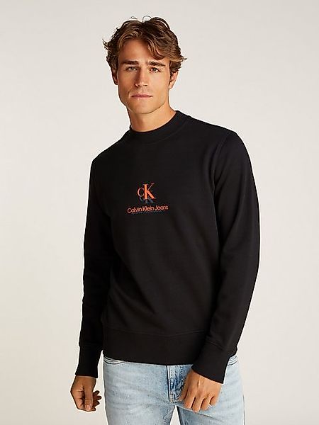 Calvin Klein Jeans Sweatshirt SHADOW LOGO CREW NECK mit Logodruck günstig online kaufen